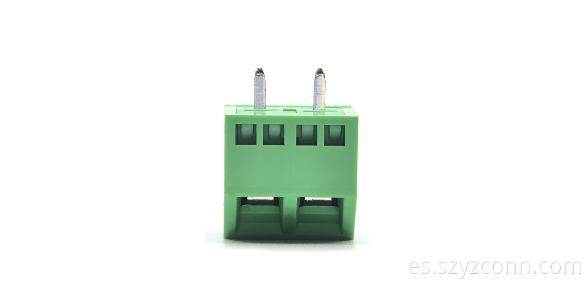 5.0mm screw terminal blocks 2p